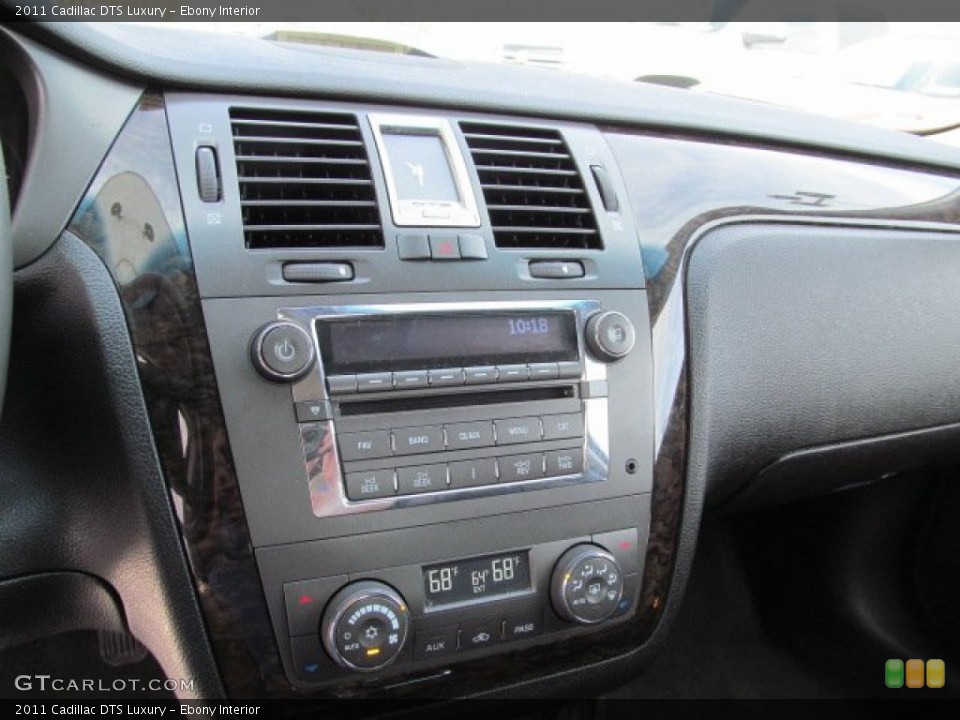 Ebony Interior Controls for the 2011 Cadillac DTS Luxury #62467432