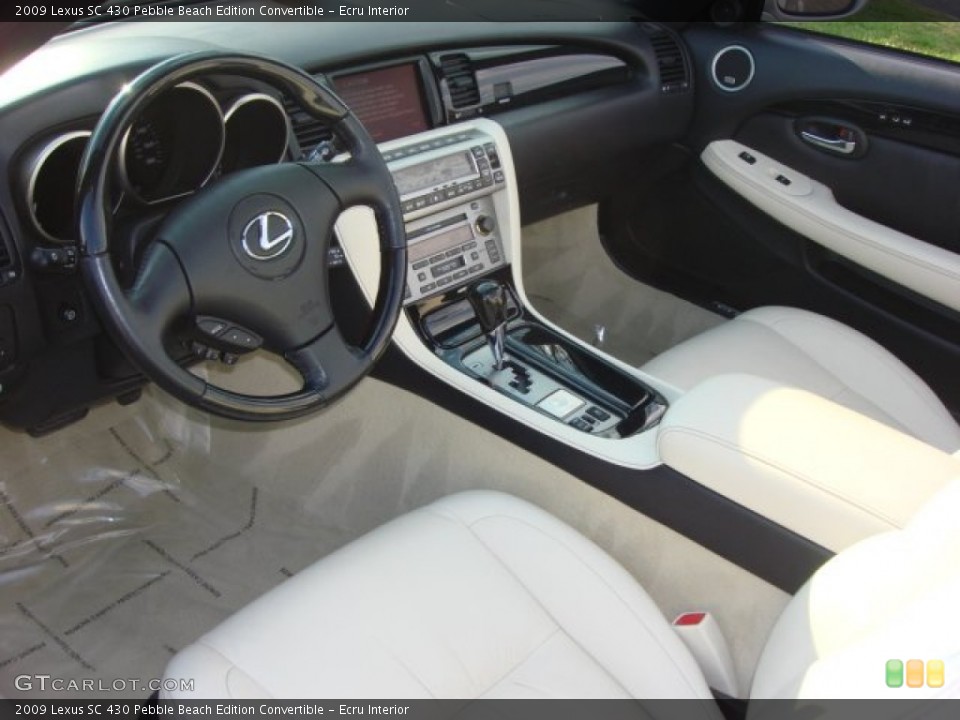 Ecru Interior Photo for the 2009 Lexus SC 430 Pebble Beach Edition Convertible #62467456
