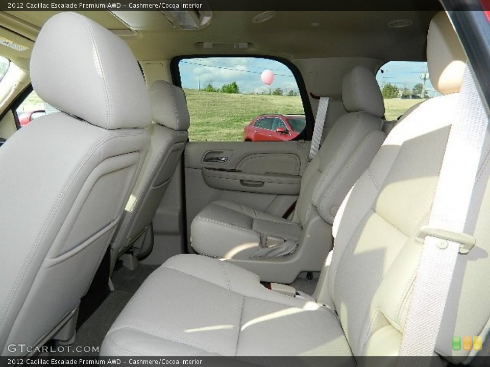 Cashmere/Cocoa Interior Photo for the 2012 Cadillac Escalade Premium AWD #62471140