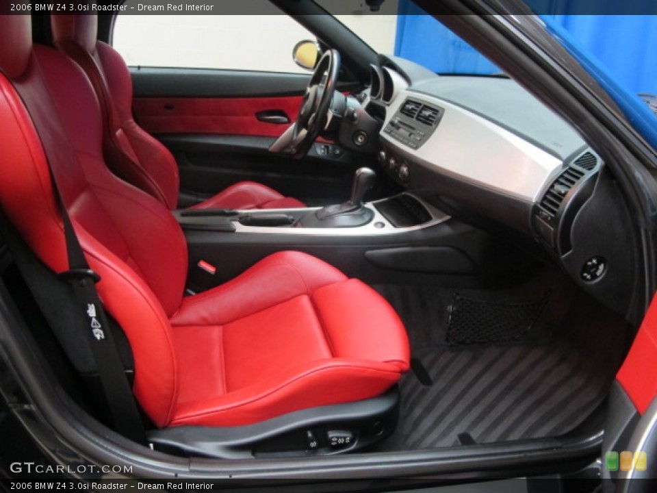Dream Red 2006 BMW Z4 Interiors