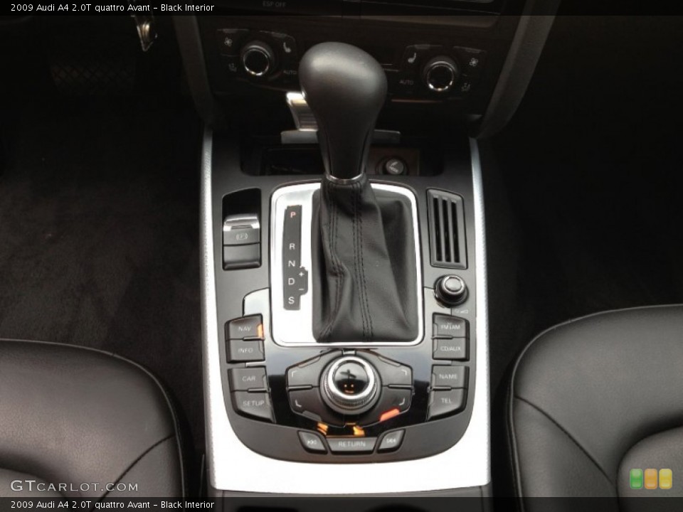 Black Interior Transmission for the 2009 Audi A4 2.0T quattro Avant #62475745