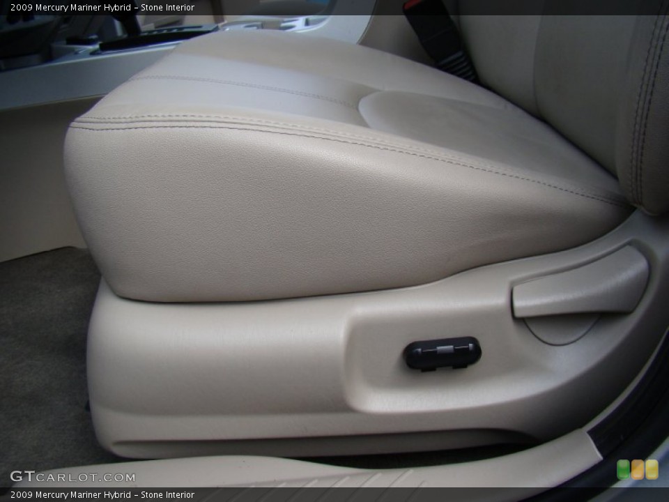 Stone Interior Front Seat for the 2009 Mercury Mariner Hybrid #62476207