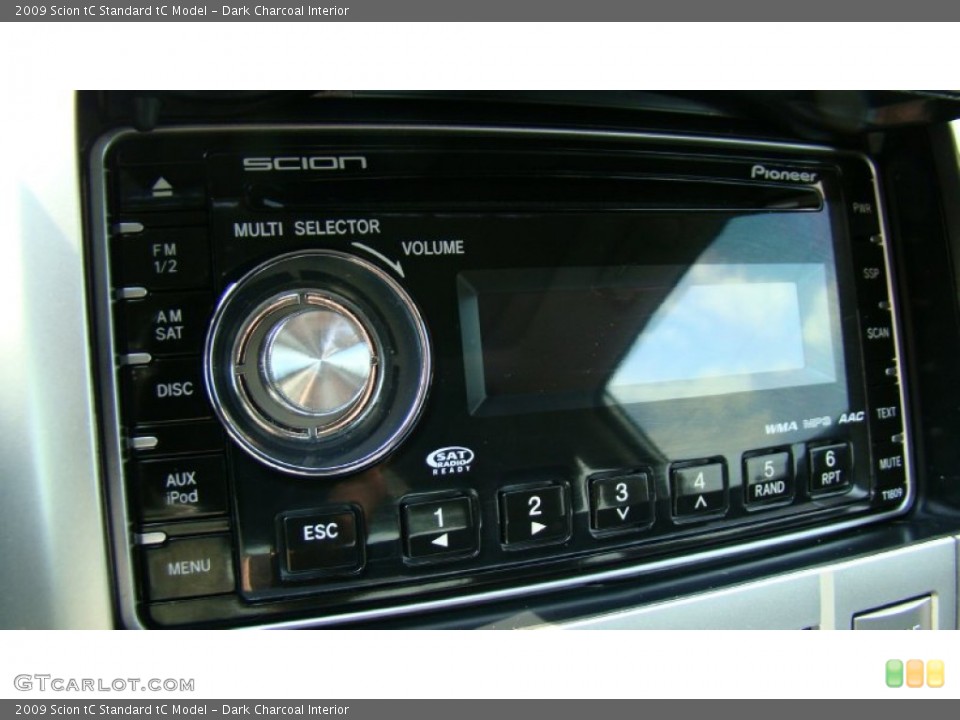 Dark Charcoal Interior Audio System for the 2009 Scion tC  #62477022