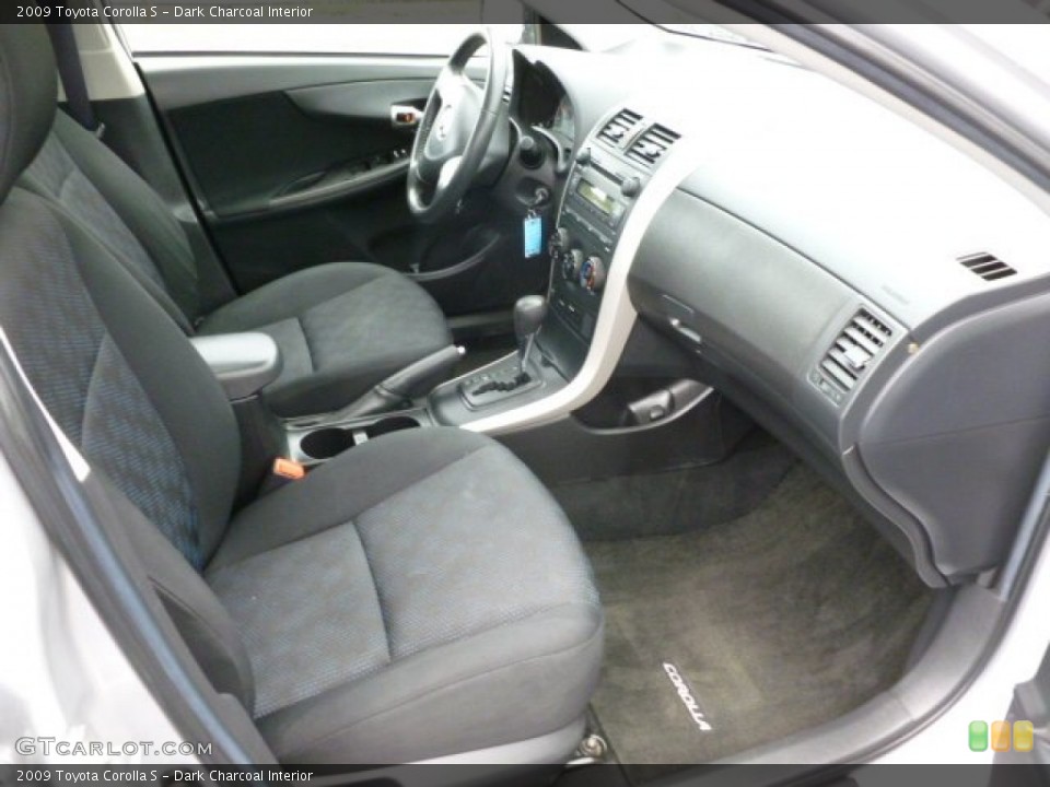 Dark Charcoal Interior Photo for the 2009 Toyota Corolla S #62481502