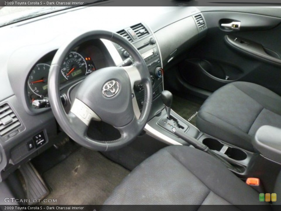 Dark Charcoal Interior Photo for the 2009 Toyota Corolla S #62481524