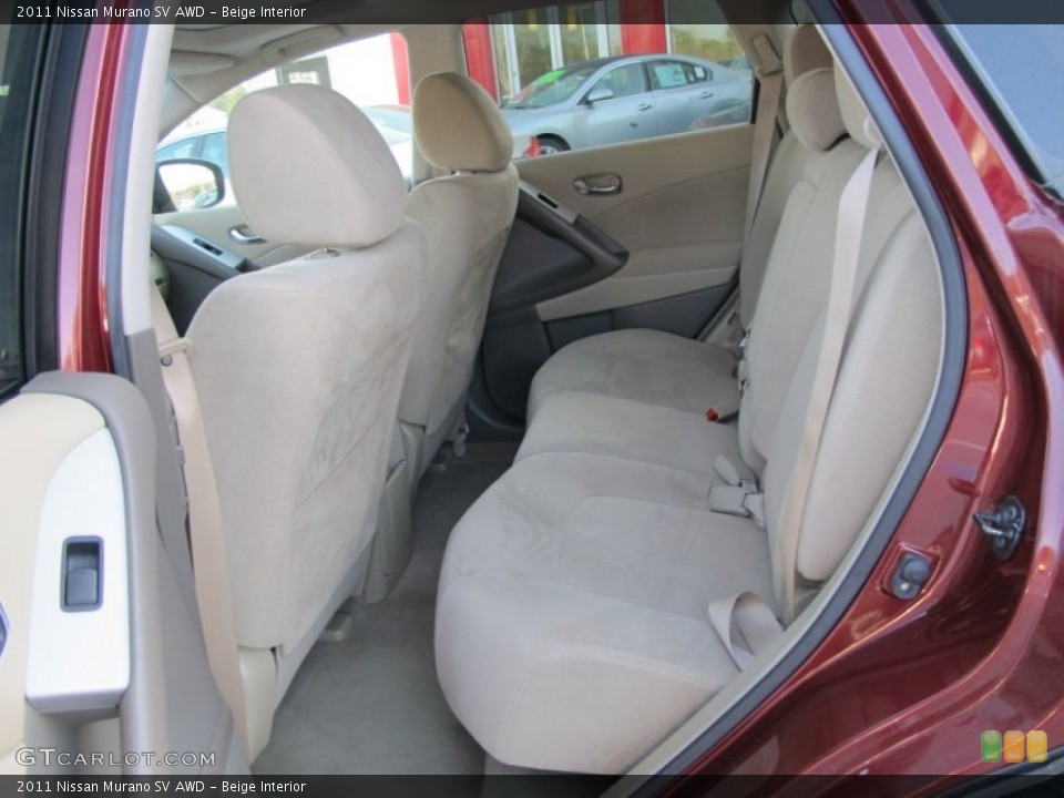 Beige Interior Photo for the 2011 Nissan Murano SV AWD #62481597