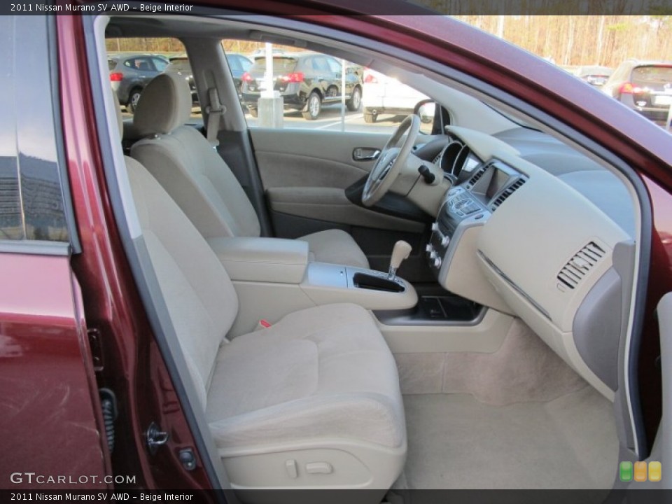 Beige Interior Photo for the 2011 Nissan Murano SV AWD #62481619