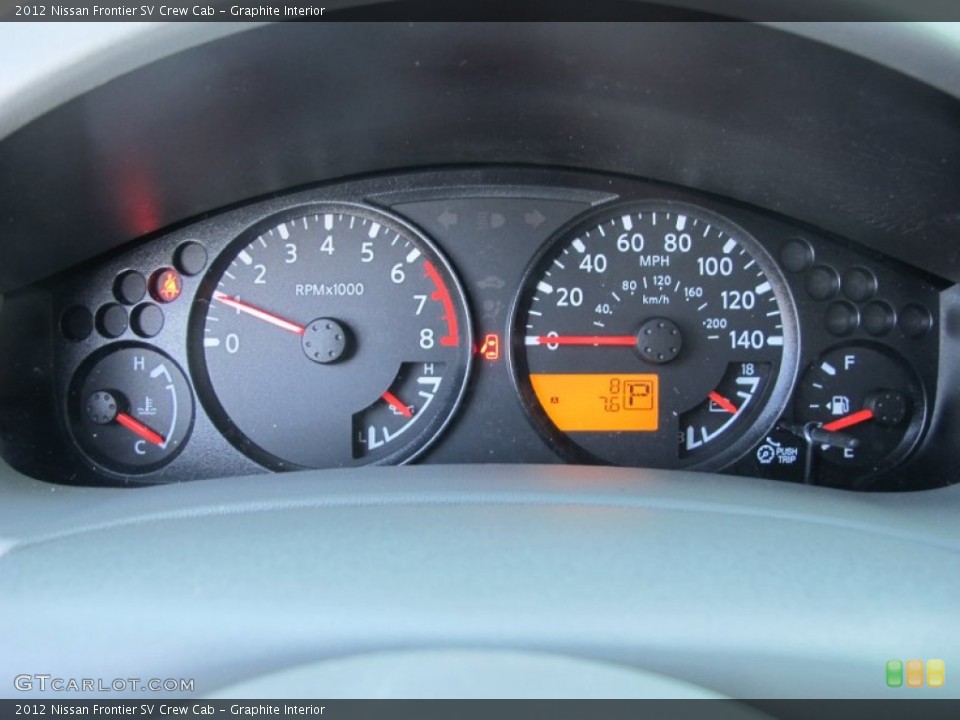 Graphite Interior Gauges for the 2012 Nissan Frontier SV Crew Cab #62482129