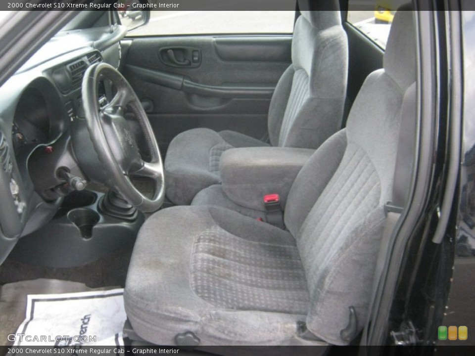 Graphite Interior Photo for the 2000 Chevrolet S10 Xtreme Regular Cab #62484826