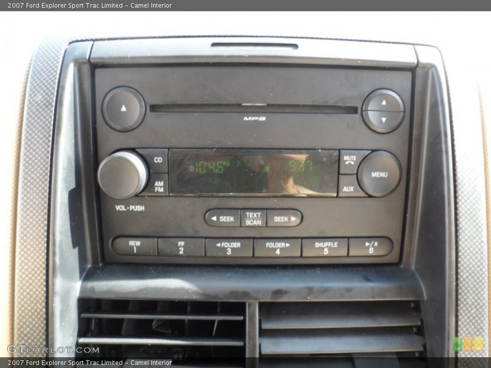 Camel Interior Audio System for the 2007 Ford Explorer Sport Trac Limited #62487985