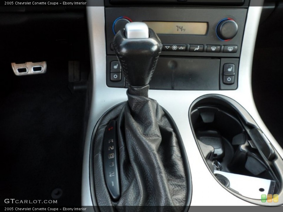 Ebony Interior Transmission for the 2005 Chevrolet Corvette Coupe #62489014