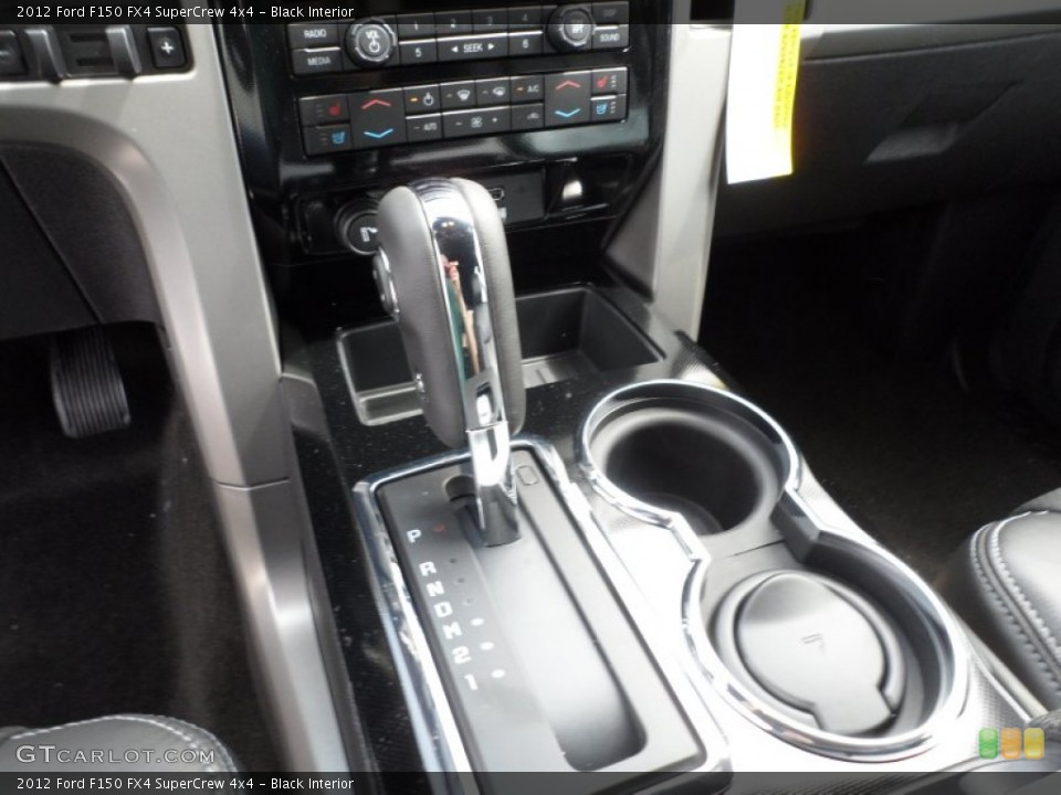 Black Interior Transmission for the 2012 Ford F150 FX4 SuperCrew 4x4 #62490187