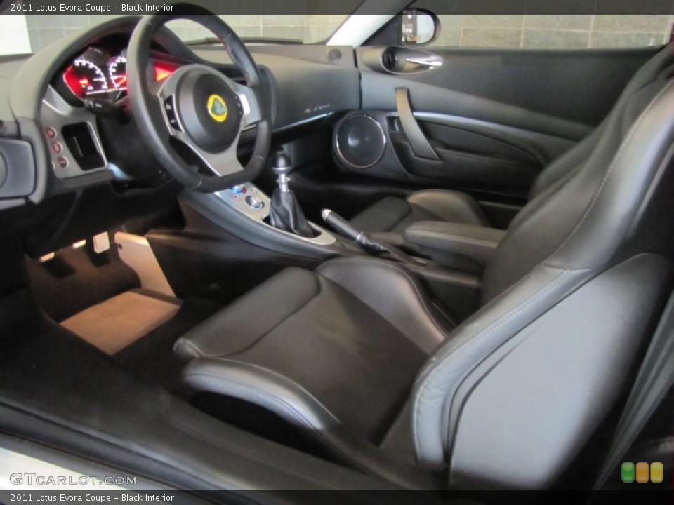 Black Interior Photo for the 2011 Lotus Evora Coupe #62490385