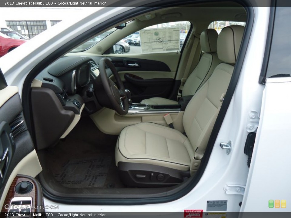 Cocoa/Light Neutral Interior Photo for the 2013 Chevrolet Malibu ECO #62490418