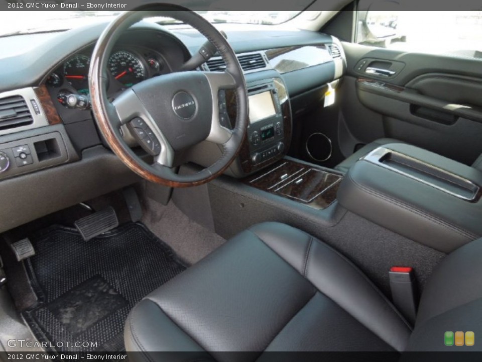 Ebony Interior Prime Interior for the 2012 GMC Yukon Denali #62493332