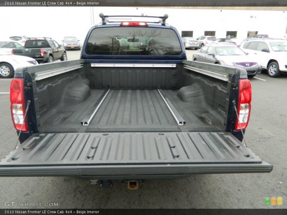 Beige Interior Trunk for the 2010 Nissan Frontier LE Crew Cab 4x4 #62495043