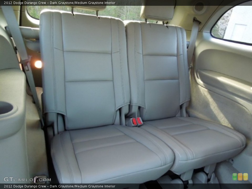 Dark Graystone/Medium Graystone Interior Rear Seat for the 2012 Dodge Durango Crew #62495973