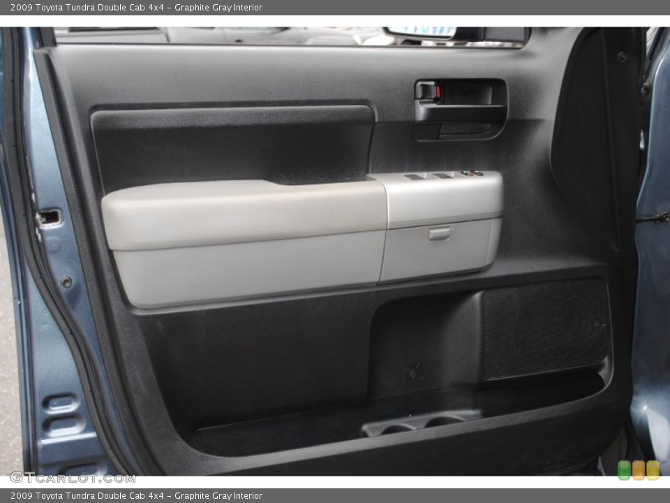 Graphite Gray Interior Door Panel for the 2009 Toyota Tundra Double Cab 4x4 #62496602