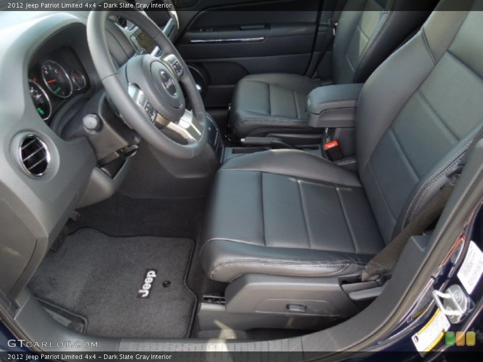 Dark Slate Gray Interior Photo for the 2012 Jeep Patriot Limited 4x4 #62496861