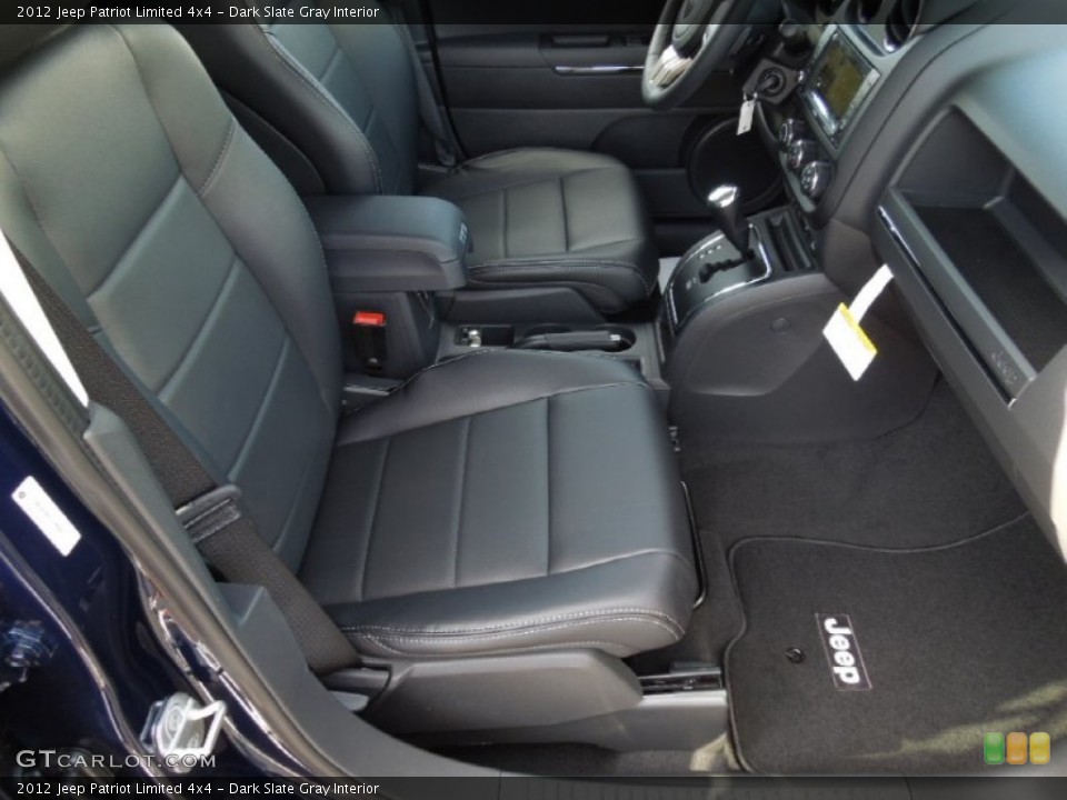 Dark Slate Gray Interior Photo for the 2012 Jeep Patriot Limited 4x4 #62496985