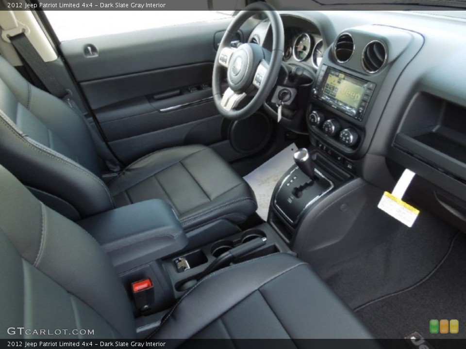 Dark Slate Gray Interior Photo for the 2012 Jeep Patriot Limited 4x4 #62496993