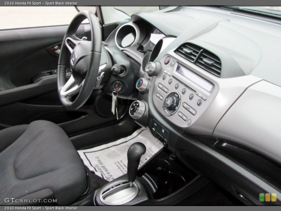 Sport Black Interior Photo for the 2010 Honda Fit Sport #62504055