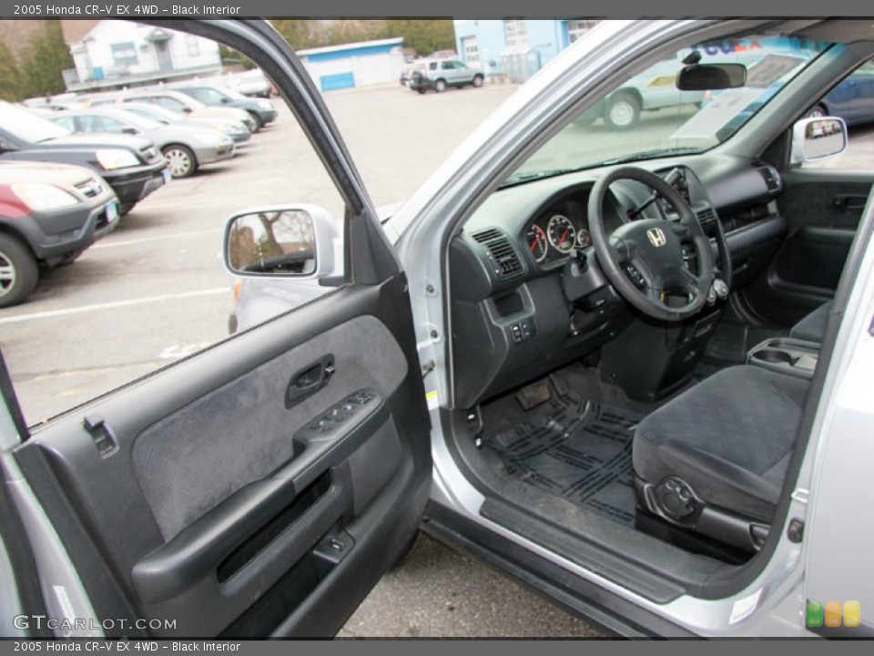 Black Interior Photo for the 2005 Honda CR-V EX 4WD #62505050