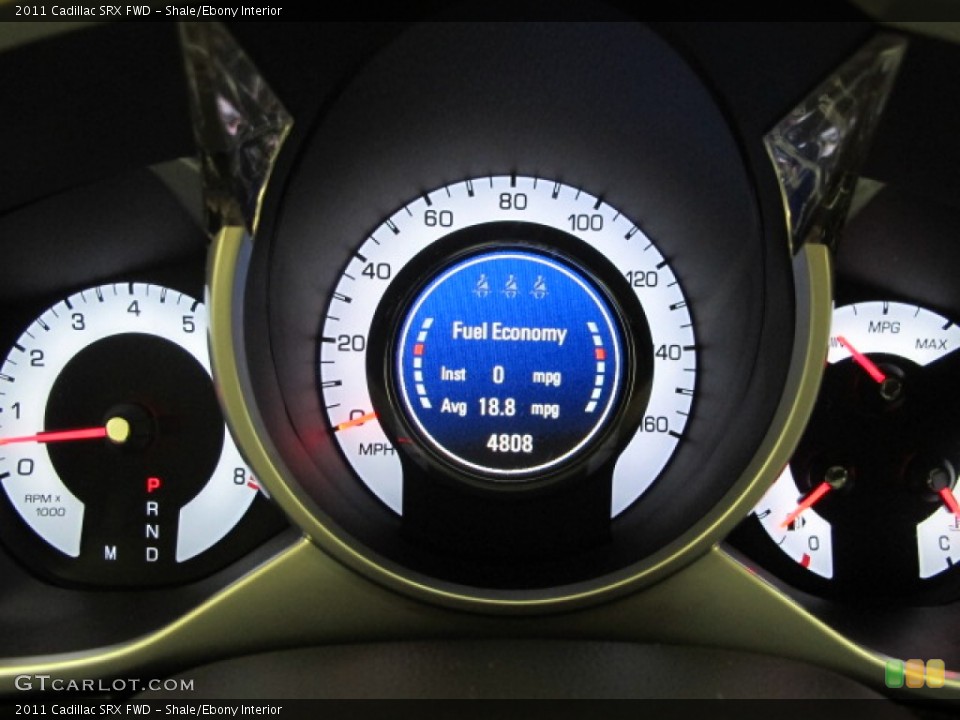 Shale/Ebony Interior Gauges for the 2011 Cadillac SRX FWD #62505201