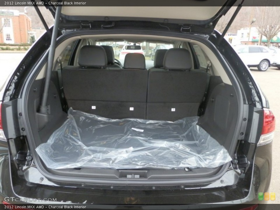 Charcoal Black Interior Trunk for the 2012 Lincoln MKX AWD #62506122