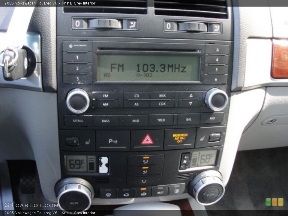Kristal Grey Interior Controls for the 2005 Volkswagen Touareg V6 #62508597