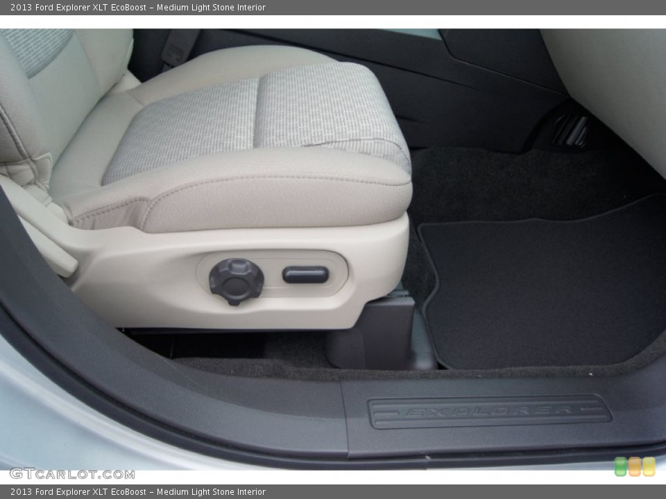 Medium Light Stone Interior Front Seat for the 2013 Ford Explorer XLT EcoBoost #62509573