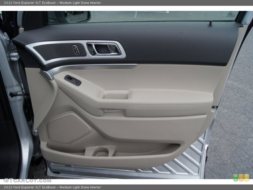 Medium Light Stone Interior Door Panel for the 2013 Ford Explorer XLT EcoBoost #62509597