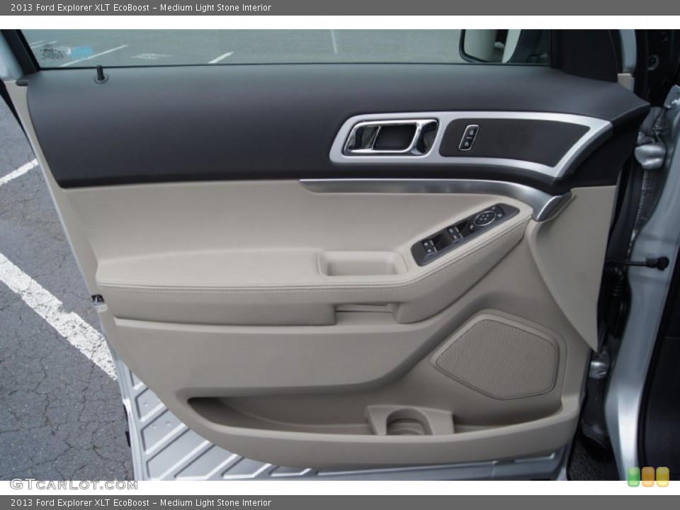 Medium Light Stone Interior Door Panel for the 2013 Ford Explorer XLT EcoBoost #62509648