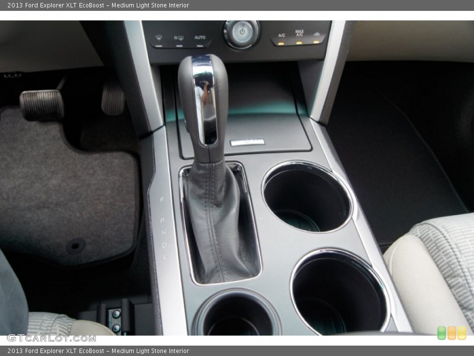 Medium Light Stone Interior Transmission for the 2013 Ford Explorer XLT EcoBoost #62509738