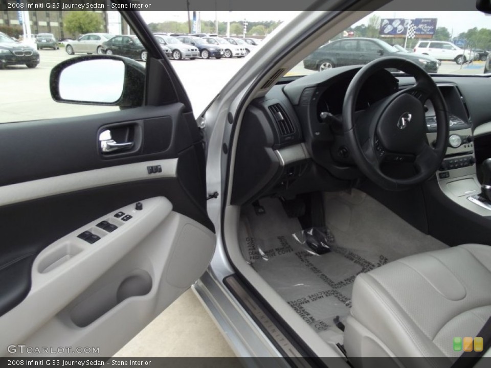 Stone Interior Photo for the 2008 Infiniti G 35 Journey Sedan #62511310