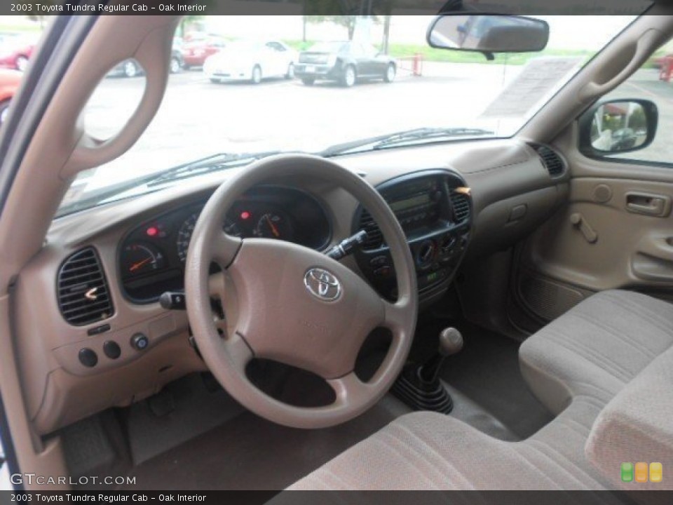 Oak Interior Photo for the 2003 Toyota Tundra Regular Cab #62511742