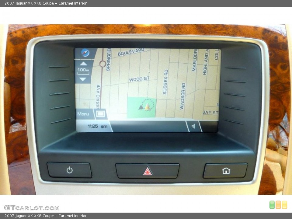 Caramel Interior Navigation for the 2007 Jaguar XK XK8 Coupe #62512127