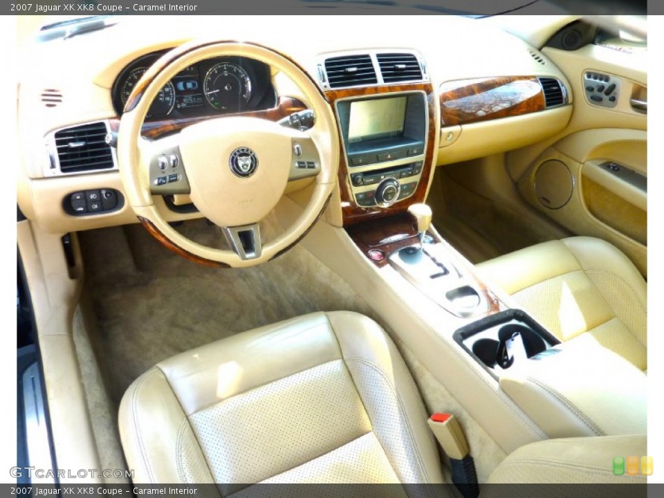 Caramel Interior Prime Interior for the 2007 Jaguar XK XK8 Coupe #62512184