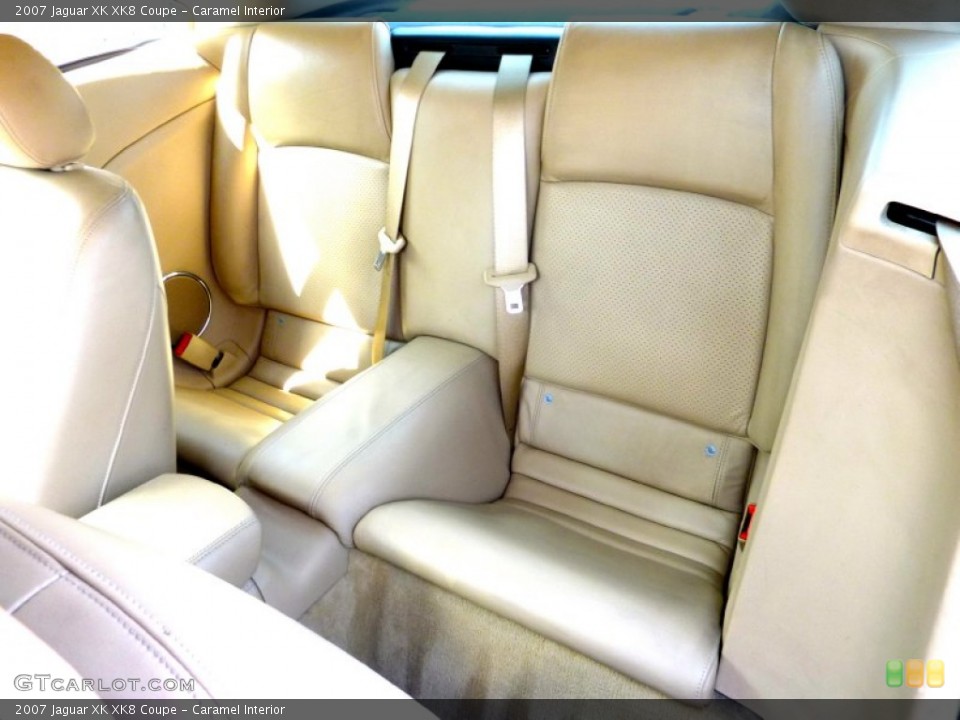 Caramel Interior Rear Seat for the 2007 Jaguar XK XK8 Coupe #62512228
