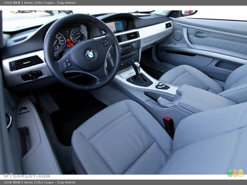 Gray Interior Prime Interior for the 2008 BMW 3 Series 328xi Coupe #62515277