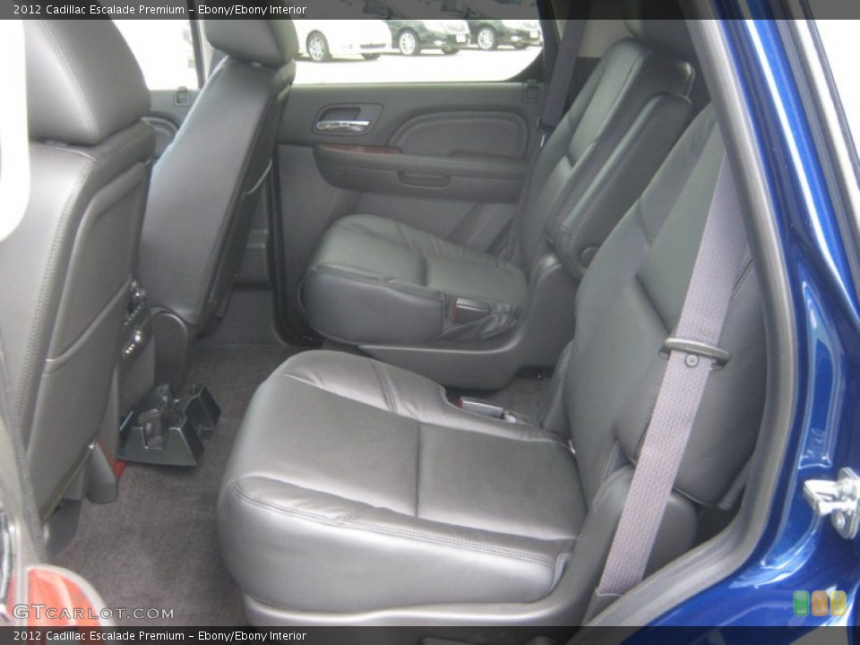 Ebony/Ebony Interior Photo for the 2012 Cadillac Escalade Premium #62517758