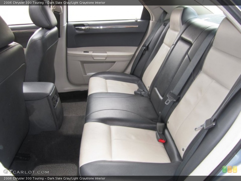 Dark Slate Gray/Light Graystone Interior Rear Seat for the 2006 Chrysler 300 Touring #62520775