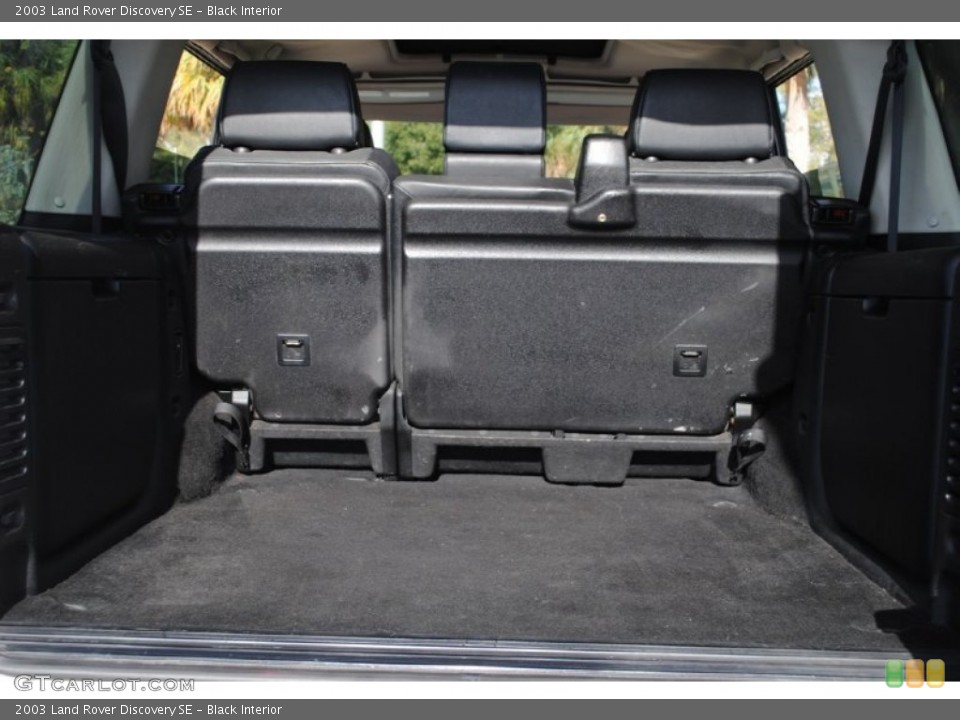 Black Interior Trunk for the 2003 Land Rover Discovery SE #62520857