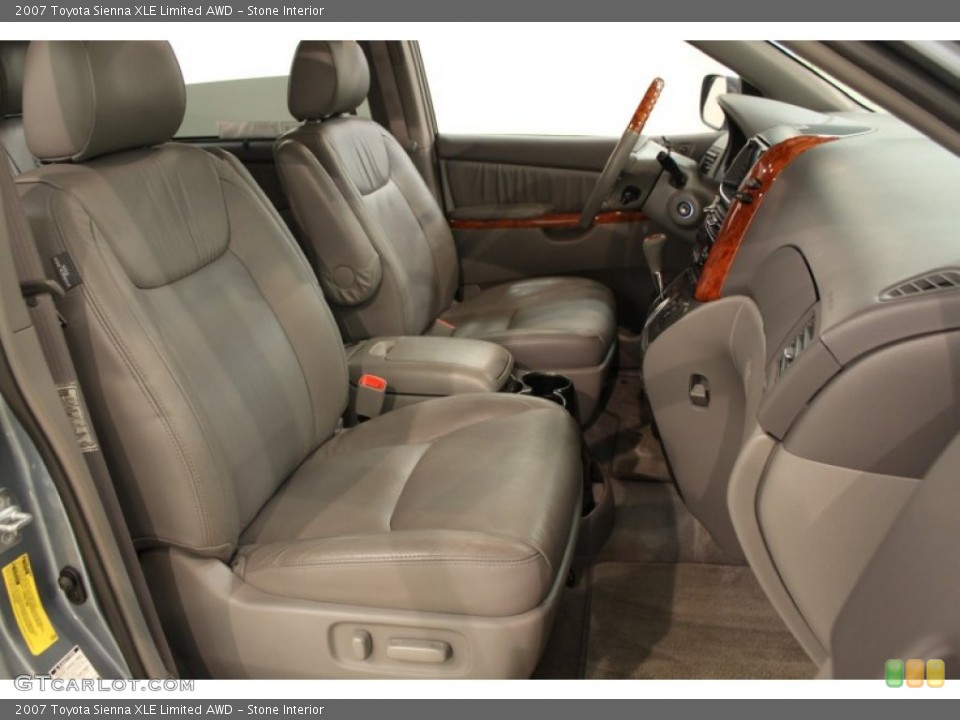 Stone Interior Front Seat for the 2007 Toyota Sienna XLE Limited AWD #62520994