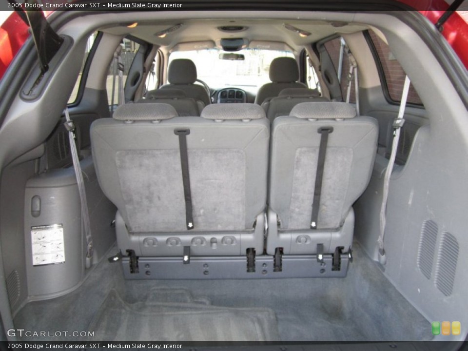 Medium Slate Gray Interior Trunk for the 2005 Dodge Grand Caravan SXT #62522101