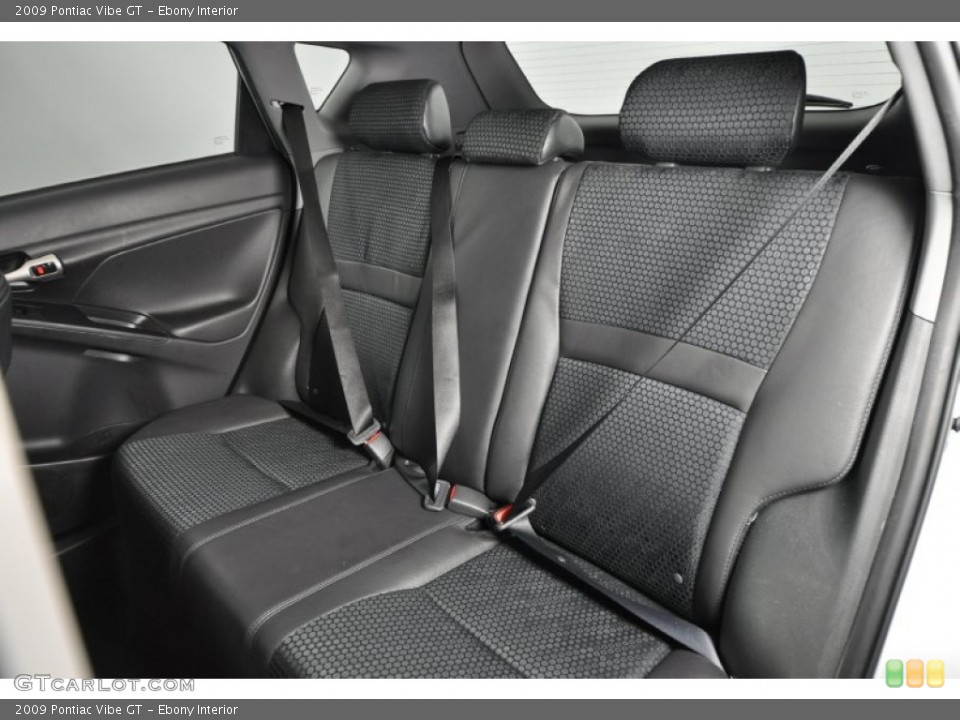 Ebony Interior Photo for the 2009 Pontiac Vibe GT #62522878