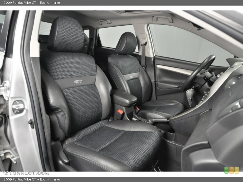 Ebony Interior Photo for the 2009 Pontiac Vibe GT #62522953