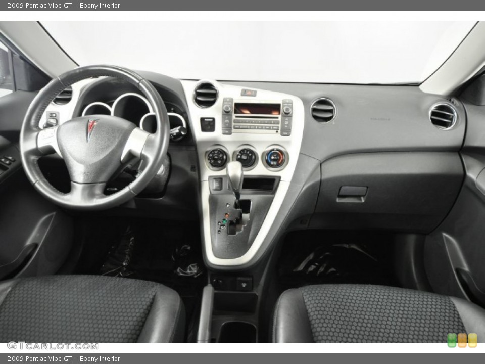 Ebony Interior Dashboard for the 2009 Pontiac Vibe GT #62522968