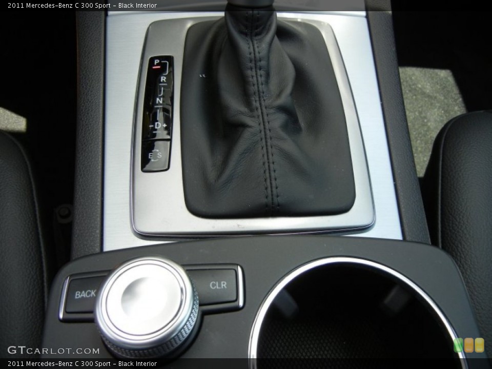 Black Interior Transmission for the 2011 Mercedes-Benz C 300 Sport #62523801