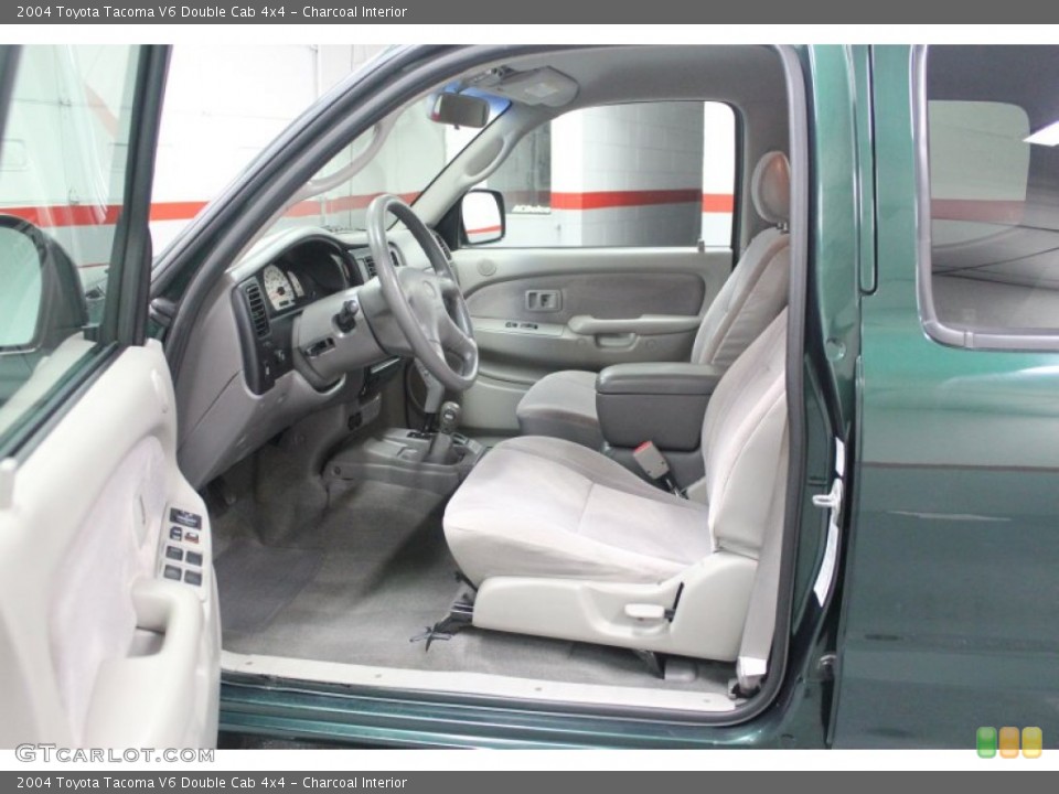 Charcoal Interior Photo for the 2004 Toyota Tacoma V6 Double Cab 4x4 #62524214
